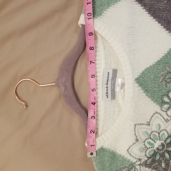 ALFRED DUNNER PXL Vintage Mint Sweater - Picture 8 of 11